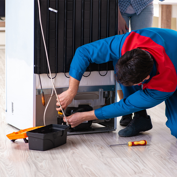 how much do you charge for refrigerator repair services in Summerfield